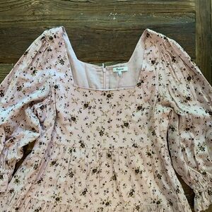 Floral Pink Dress by Madewell (size 4) ❀❀❀❀❀❀❀❀❀❀❀❀❀❀❀❀❀